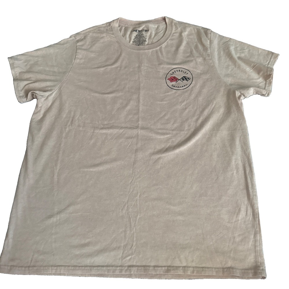 Corvette T-Shirt by Chevrolet Corvette Convertible Graphic Chemistry Mens XL